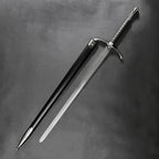 Knight Collections wizard one hand medieval sword with sleek design and engraved details